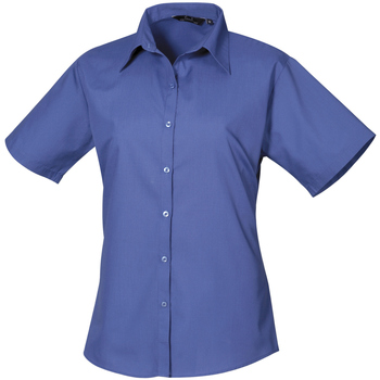 textil Dame Skjorter / Skjortebluser Premier PR302 Blå