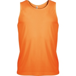 textil Herre Toppe / T-shirts uden ærmer Kariban Proact PA441 Orange
