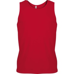 textil Herre Toppe / T-shirts uden ærmer Kariban Proact PA441 Red