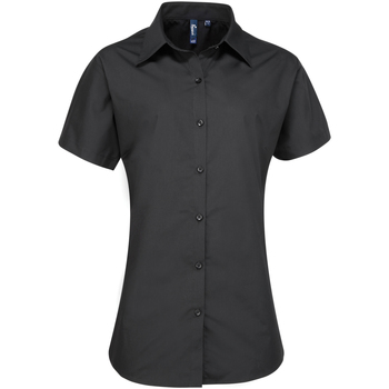 textil Dame Skjorter / Skjortebluser Premier PR309 Black