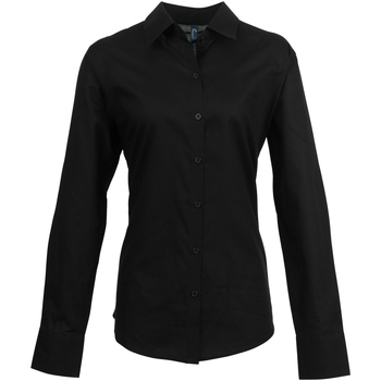 textil Dame Skjorter / Skjortebluser Premier PR334 Black