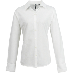 textil Dame Skjorter / Skjortebluser Premier PR334 White
