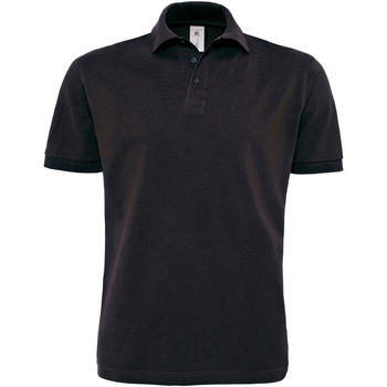 textil Herre Polo-t-shirts m. korte ærmer B And C PU422 Black
