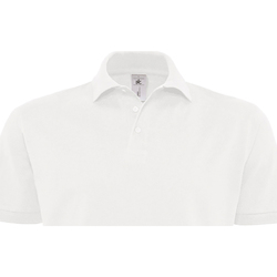 textil Herre Polo-t-shirts m. korte ærmer B And C PU422 White