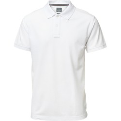 textil Herre Polo-t-shirts m. korte ærmer Nimbus NB37M White