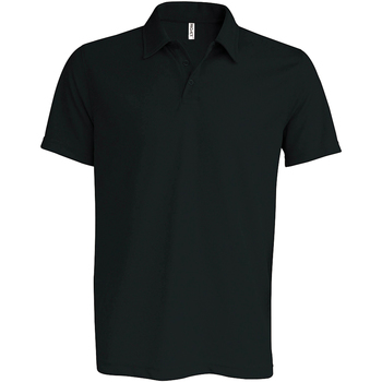 textil Herre Polo-t-shirts m. korte ærmer Kariban Proact PA482 Black