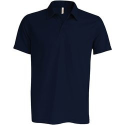 textil Herre Polo-t-shirts m. korte ærmer Kariban Proact PA482 Navy