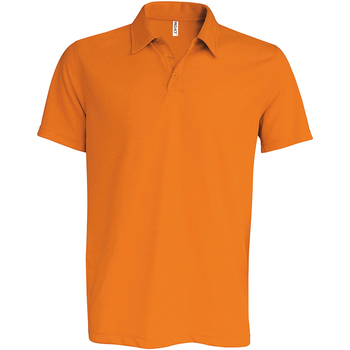 textil Herre Polo-t-shirts m. korte ærmer Kariban Proact PA482 Orange