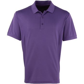 textil Herre Polo-t-shirts m. korte ærmer Premier PR615 Purple