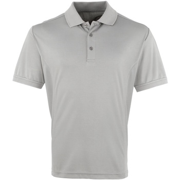 textil Herre Polo-t-shirts m. korte ærmer Premier PR615 Silver