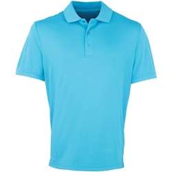 textil Herre Polo-t-shirts m. korte ærmer Premier PR615 Turquoise