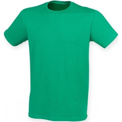 textil Herre T-shirts m. korte ærmer Skinni Fit SF121 Green