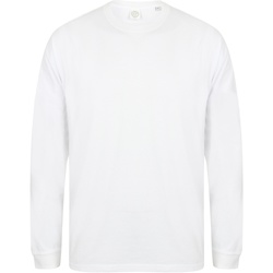 textil Herre Sweatshirts Skinni Fit Slogan White