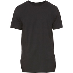 textil Herre T-shirts m. korte ærmer Bella + Canvas Long Body Black