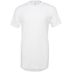 textil Herre T-shirts m. korte ærmer Bella + Canvas Long Body White