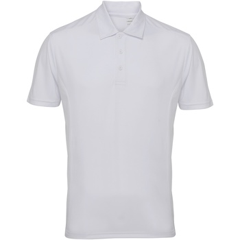 textil Herre Polo-t-shirts m. korte ærmer Tridri TR012 Hvid
