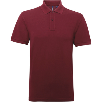 textil Herre Polo-t-shirts m. korte ærmer Asquith & Fox AQ015 Burgundy