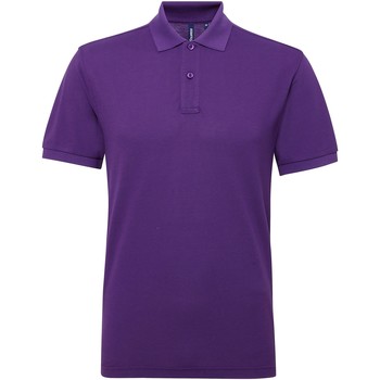 textil Herre Polo-t-shirts m. korte ærmer Asquith & Fox AQ015 Violet