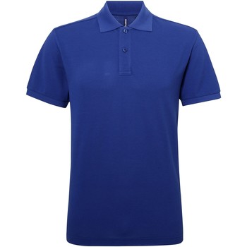 textil Herre Polo-t-shirts m. korte ærmer Asquith & Fox AQ015 Blå