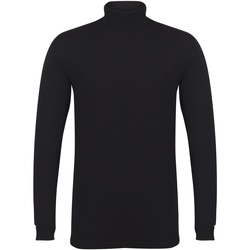 textil Herre Langærmede T-shirts Skinni Fit SF125 Black
