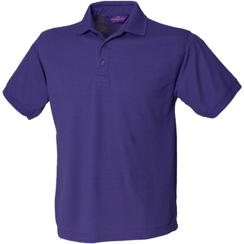 textil Herre Polo-t-shirts m. korte ærmer Henbury HB400 Violet