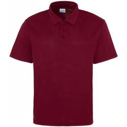 textil Herre Polo-t-shirts m. korte ærmer Awdis JC040 Burgundy