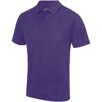 textil Herre Polo-t-shirts m. korte ærmer Awdis JC040 Purple