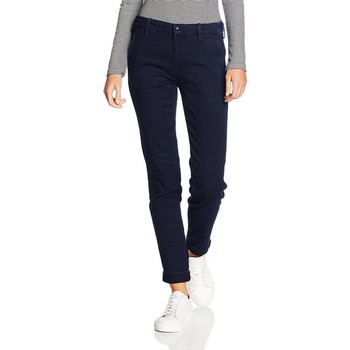 textil Dame Jeans - skinny Lee ® Chino Herringbone 310YKMF Blå