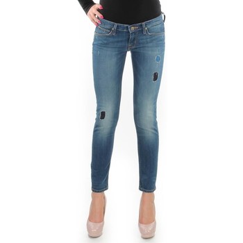 textil Dame Jeans - skinny Lee Lynn Skinny L357DNXA Blå