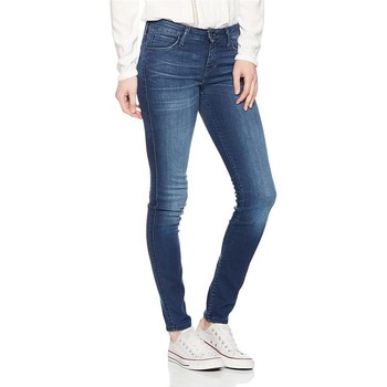 textil Dame Jeans - skinny Lee Scarlett Skinny L526AIFB Blå