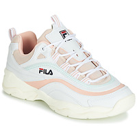 Sko Dame Lave sneakers Fila RAY LOW WMN Hvid / Beige