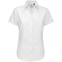textil Dame Skjorter / Skjortebluser B And C SWO04 White