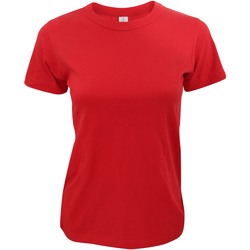 textil Dame T-shirts m. korte ærmer B And C TW040 Red
