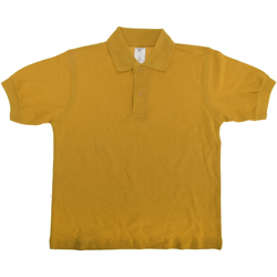 textil Børn Polo-t-shirts m. korte ærmer B And C PK486 Gold