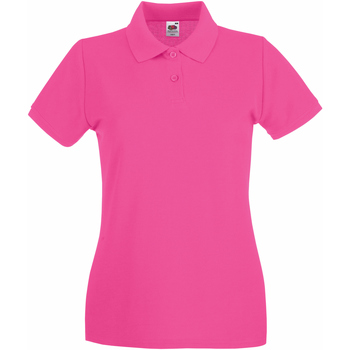 textil Dame Polo-t-shirts m. korte ærmer Fruit Of The Loom 63030 Flerfarvet