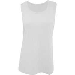 textil Dame Toppe / T-shirts uden ærmer Bella + Canvas BE8803 White