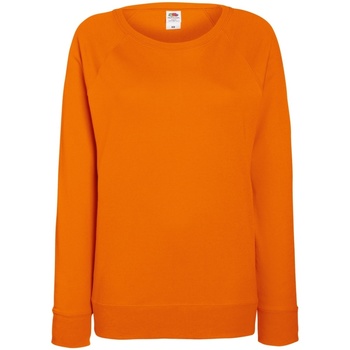 textil Dame Sweatshirts Fruit Of The Loom 62146 Orange