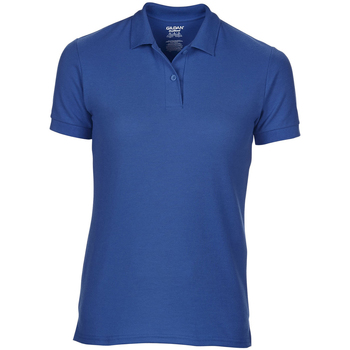 textil Dame Polo-t-shirts m. korte ærmer Gildan 75800L Blå