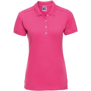textil Dame Polo-t-shirts m. korte ærmer Russell 566F Flerfarvet