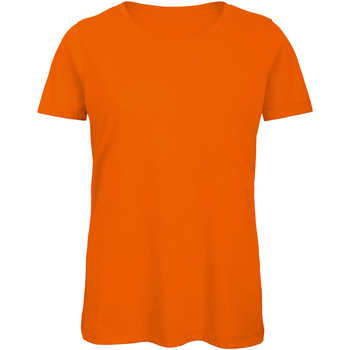 textil Dame T-shirts m. korte ærmer B And C TW043 Orange