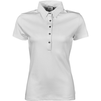 textil Dame Polo-t-shirts m. korte ærmer Tee Jays Pima White
