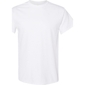 textil Herre T-shirts m. korte ærmer Gildan Heavy Hvid
