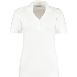 textil Dame Polo-t-shirts m. korte ærmer Kustom Kit Sophia White