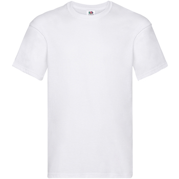 textil Herre T-shirts m. korte ærmer Fruit Of The Loom SS12 Hvid