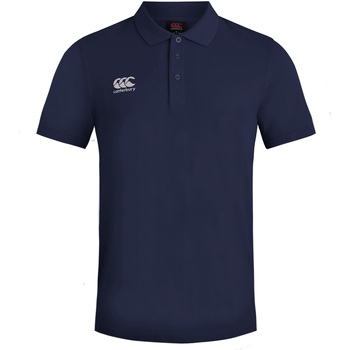 textil Herre Polo-t-shirts m. korte ærmer Canterbury CN220 Blå
