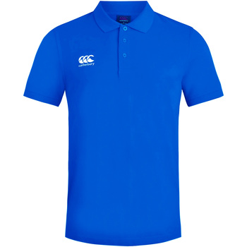 textil Herre Polo-t-shirts m. korte ærmer Canterbury CN220 Blå