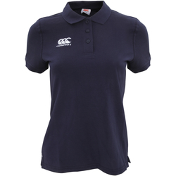 textil Dame Polo-t-shirts m. korte ærmer Canterbury CN220F Navy