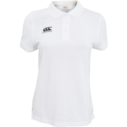 textil Dame Polo-t-shirts m. korte ærmer Canterbury CN220F White