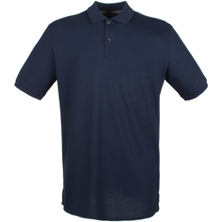textil Herre Polo-t-shirts m. korte ærmer Henbury HB101 Navy
