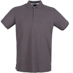 textil Herre Polo-t-shirts m. korte ærmer Henbury HB101 Charcoal